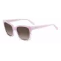 Kate Spade Harlow Óculos de sol de mulher GSB3V - armação em acetato Havana, lentes castanhas degradê, 55/20/140 mm