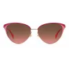 Kate Spade IANNA/G/S Óculos de sol para mulher - Armação preta, lentes cinzentas, 56/17/140 mm