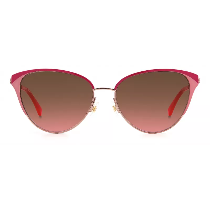 Kate Spade IANNA/G/S Óculos de sol para mulher - Armação preta, lentes cinzentas, 56/17/140 mm