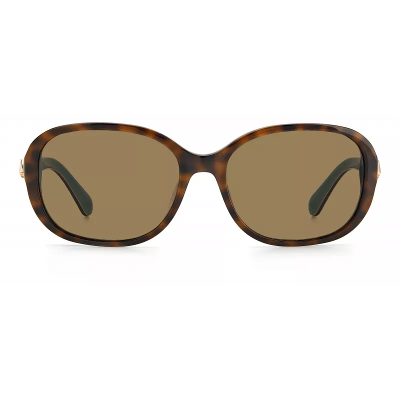 Óculos de sol de mulher Kate Spade Izabella GSFZL - Armação de acetato, proteção UV400, lentes 55 mm