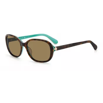 Óculos de sol de mulher Kate Spade Izabella GSFZL - Armação de acetato, proteção UV400, lentes 55 mm