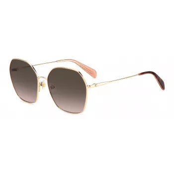 Óculos de sol quadrados de mulher Kate Spade KENNAGSAU2F7H 57/17/140 mm
