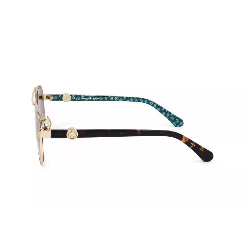 Kate Spade Raglan Óculos de sol de mulher - Armação de acetato quadrada - Proteção UV400 - 56/17/140 mm