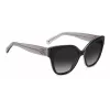 Óculos de sol de mulher Kate Spade Savannah GS807F - armação de acetato Havana escuro com lentes degradê castanhas 57/17/140 mm