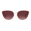 Óculos de sol Kate Spade Staci gatinho Havana castanho degradê 56mm