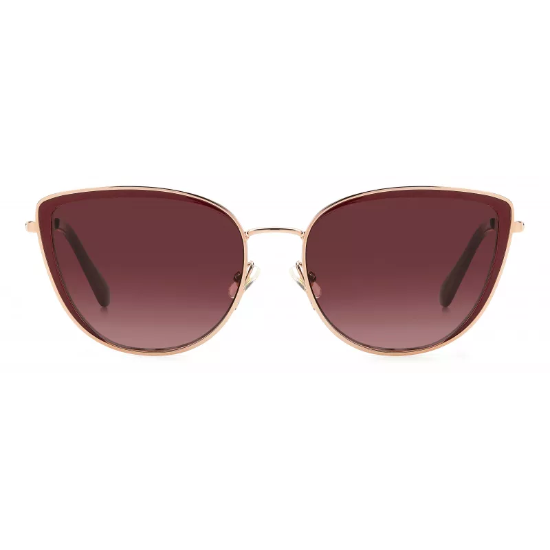 Óculos de sol Kate Spade Staci gatinho Havana castanho degradê 56mm