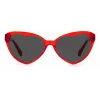 Óculos de sol de mulher Kate Spade Velma VELMASC9AF7IR armação preta lentes cinzentas degradê 57/17/140 mm