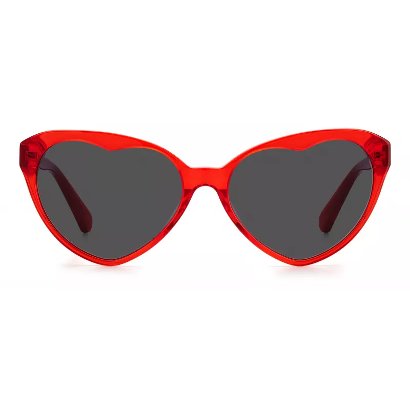 Óculos de sol de mulher Kate Spade Velma VELMASC9AF7IR armação preta lentes cinzentas degradê 57/17/140 mm