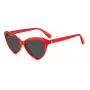 Óculos de sol de mulher Kate Spade Velma VELMASC9AF7IR armação preta lentes cinzentas degradê 57/17/140 mm