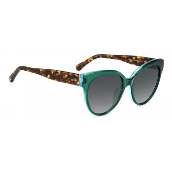 Óculos de sol de mulher KATE SPADE Aubriella gatinho Havana castanho degradê 55 mm