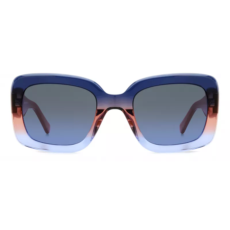 Óculos de sol KATE SPADE mulher Bellamy quadrados de acetato Havana castanho degradê 52 mm