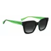 Kate Spade mulher CAMRYNS7ZJF09 óculos de sol retangulares em acetato com lentes cinzentas degradê