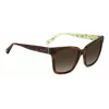 KATE SPADE Óculos de sol de mulher Harlow GS086F5 - armação quadrada em acetato 55/17/140 mm