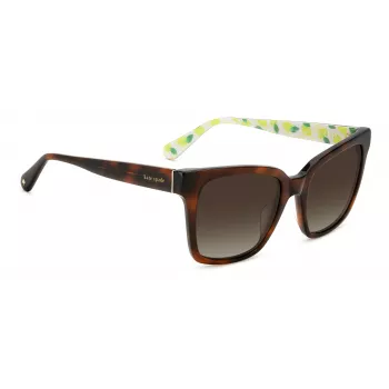 KATE SPADE Óculos de sol de mulher Harlow GS086F5 - armação quadrada em acetato 55/17/140 mm