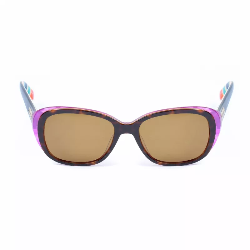 Óculos de sol de mulher KATE SPADE Hilde-P-S - Dark Havana - polarizados degradê castanho - 54mm
