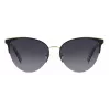Óculos de sol de mulher KATE SPADE Izara cat eye IZARAGS807F79 - Armação de acetato preta, lentes de policarbonato cinzentas, 57 mm