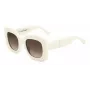 Óculos de sol de mulher Kate Spade Josey Square Cat-Eye Havana acetato castanho degradê lentes 50 mm