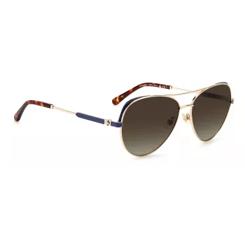 Óculos de sol borboleta KATE SPADE mulher KATALINAGSLKS Havana escuro cinzento degradê 59 mm