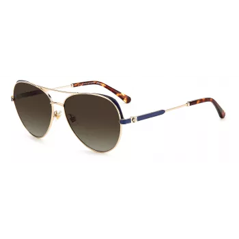 Óculos de sol borboleta KATE SPADE mulher KATALINAGSLKS Havana escuro cinzento degradê 59 mm