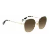 KATE SPADE Óculos de Sol Mulher KENNAGSLKSF7H - Armação Preta, Lentes Cinzentas Degradê 57/17/140 mm