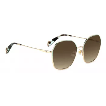 KATE SPADE Óculos de Sol Mulher KENNAGSLKSF7H - Armação Preta, Lentes Cinzentas Degradê 57/17/140 mm
