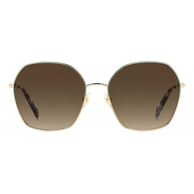 KATE SPADE Óculos de Sol Mulher KENNAGSLKSF7H - Armação Preta, Lentes Cinzentas Degradê 57/17/140 mm