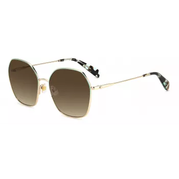 KATE SPADE Óculos de Sol Mulher KENNAGSLKSF7H - Armação Preta, Lentes Cinzentas Degradê 57/17/140 mm