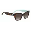 Óculos de sol de mulher Kate Spade FAYGS086F4HA Havana acetato castanho degradê 54mm