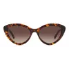 Óculos de sol de mulher KATE SPADE JUNIGS086F5HA - armação de acetato preta, lentes de policarbonato cinzentas, 55/17/140 mm