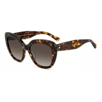 Óculos de sol de mulher KATE SPADE Winslet GS086F - armação em acetato, proteção UV400, lente 55 mm