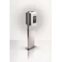 KEBA 90.786 Pé de suporte em aço inoxidável para duas wallboxes KeContact P30