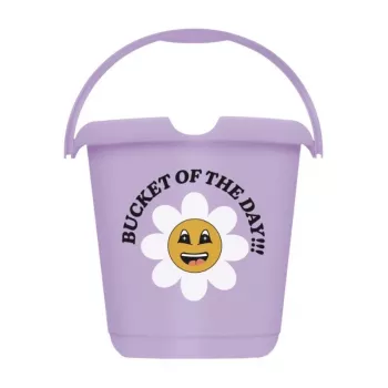 KEEEPER balde 10L Ilvie Happy Flower Ø30x28cm roxo