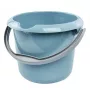 keeeper balde com bico 5L Mika, Nordic Blue, Ø24 x 20 cm, balde redondo de plástico com bico de precisão e pega ergonómica para casa, limpeza e jardim