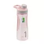 keeeper garrafa de água Daria 730 ml rosa sem BPA plástico de ciclo biológico com tampa flip-top