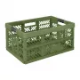 keeeper Caixa dobrável Ben 54x37x28cm 45L oliva, capacidade de carga até 50 kg