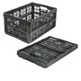keeeper caixa dobrável ida, 32 L, preto, carga máx. até 16 kg, 48 x 35 x 23 cm