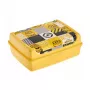 keeeper recipiente de armazenamento deco-click-box midi 1L Carla Minions Mosaik 17x13x7cm amarelo