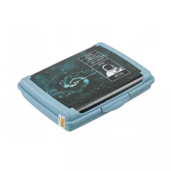 keeeper recipiente de armazenamento Deco-Click-Box Mini 0,5L Carla Cosmos, Nordic Blue