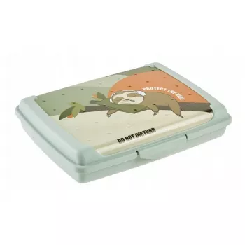 keeeper caixa de armazenamento Deco-Click-Box Mini 0,5L Carla 'Lazy Lui' 17x13x3,5cm verde