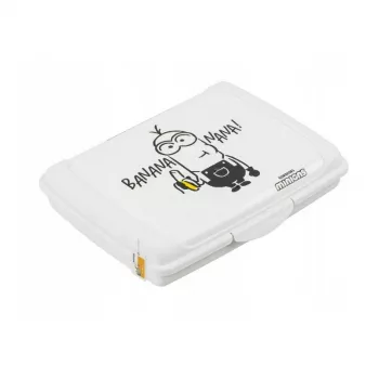 keeeper recipiente de armazenamento para alimentos deco-click-box mini 0,5L Carla Minions Banana 17x13x3,5cm branco