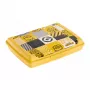 keeeper recipiente de arrumação deco-click-box mini 0,5L Carla Minions Mosaic 17x13x3,5cm amarelo