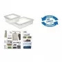 keeeper Freddy Caixa de armazenamento retangular transparente de 10 L com tampa, polipropileno, sem BPA, empilhável 1058200100000