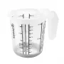 KEEEPER Copo medidor com função antiderrapante 0,5L Massimo Ø10,5x11,5cm Transparente/Cinzento
