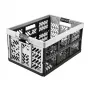 keeeper Caixa dobrável Profi ben, 45 L, Light Silver – capacidade de carga 50 kg, dobrável e empilhável, caixa de arrumação poupa-espaço com pegas Soft-Grip, PP/TPE, 54 x 37 x 28 cm