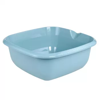 keeeper taça quadrada 13L Björk 38x38x15 cm Nordic Blue, PP apto para contacto com alimentos, escala de medição integrada e bico
