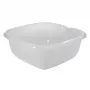 keeeper Tigela quadrada Björk 13L transparente, 38x38x15 cm, PP, apta para alimentos, lavável na máquina e congelável