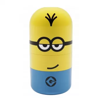 keeeper caixa de arrumação Kevin 10L Minions Ø20x38cm amarelo/azul