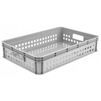 keeeper Cesto de transporte Robert 22 L Nordic Grey 600x400x120 mm 30 kg