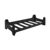KEEEPER garrafeira Rico para 6 garrafas 60x28x14 cm preto