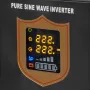 Inversor de onda sinusoidal pura com função de carregamento KEMOT PROsinus-1000, 12V 230V 1000VA/700W, preto